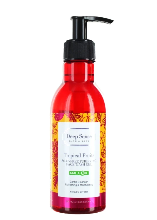 Tropical Fruits Face Wash Gel 250ml - DEEP SENSE