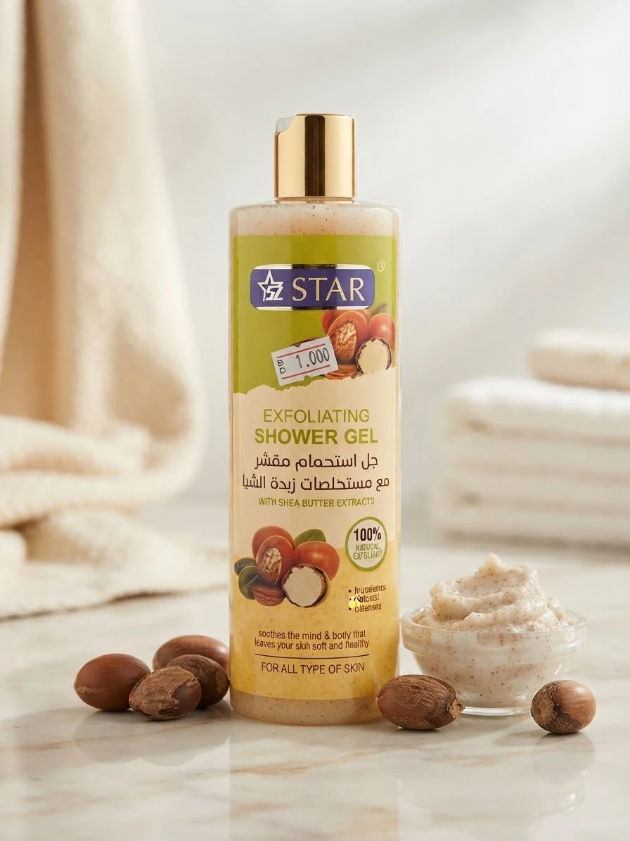 Shea Butter Shower Gel 500ml - STAR