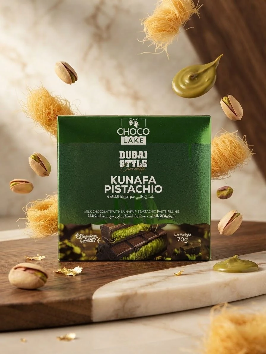 Kunafa Pistachio 70g - CHOCO LAKE