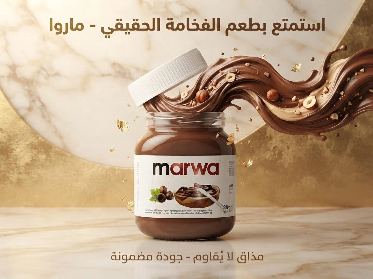 Cocao Cream With Hazelnut 350g - MARWA