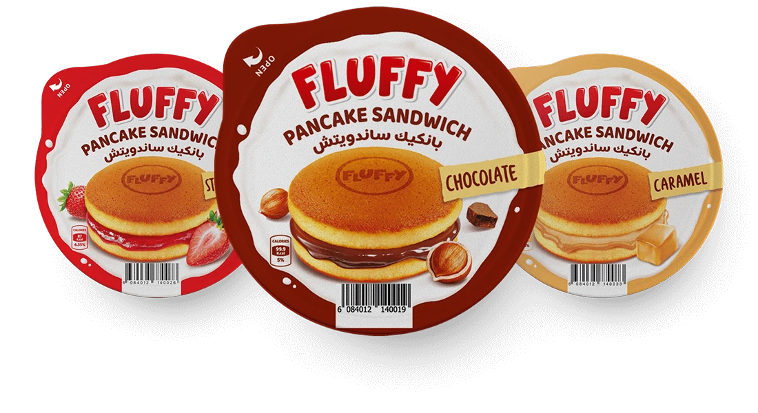 Chocolate Hazelnut Pancake Sandwich - FLUFFY