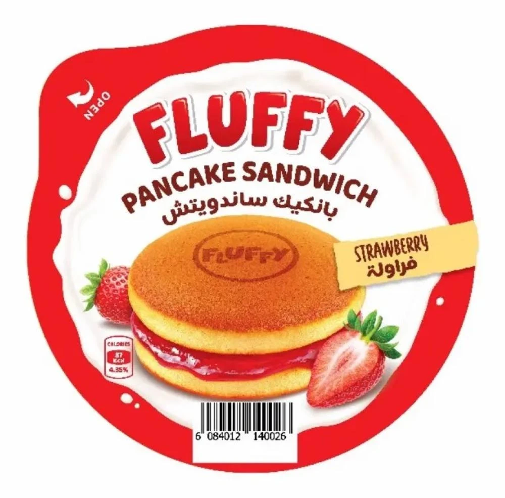 Strawberry Pancake Sandwich - FLUFFY