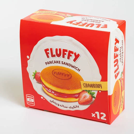 Strawberry Pancake Sandwich (12 pcs) – Fluffy