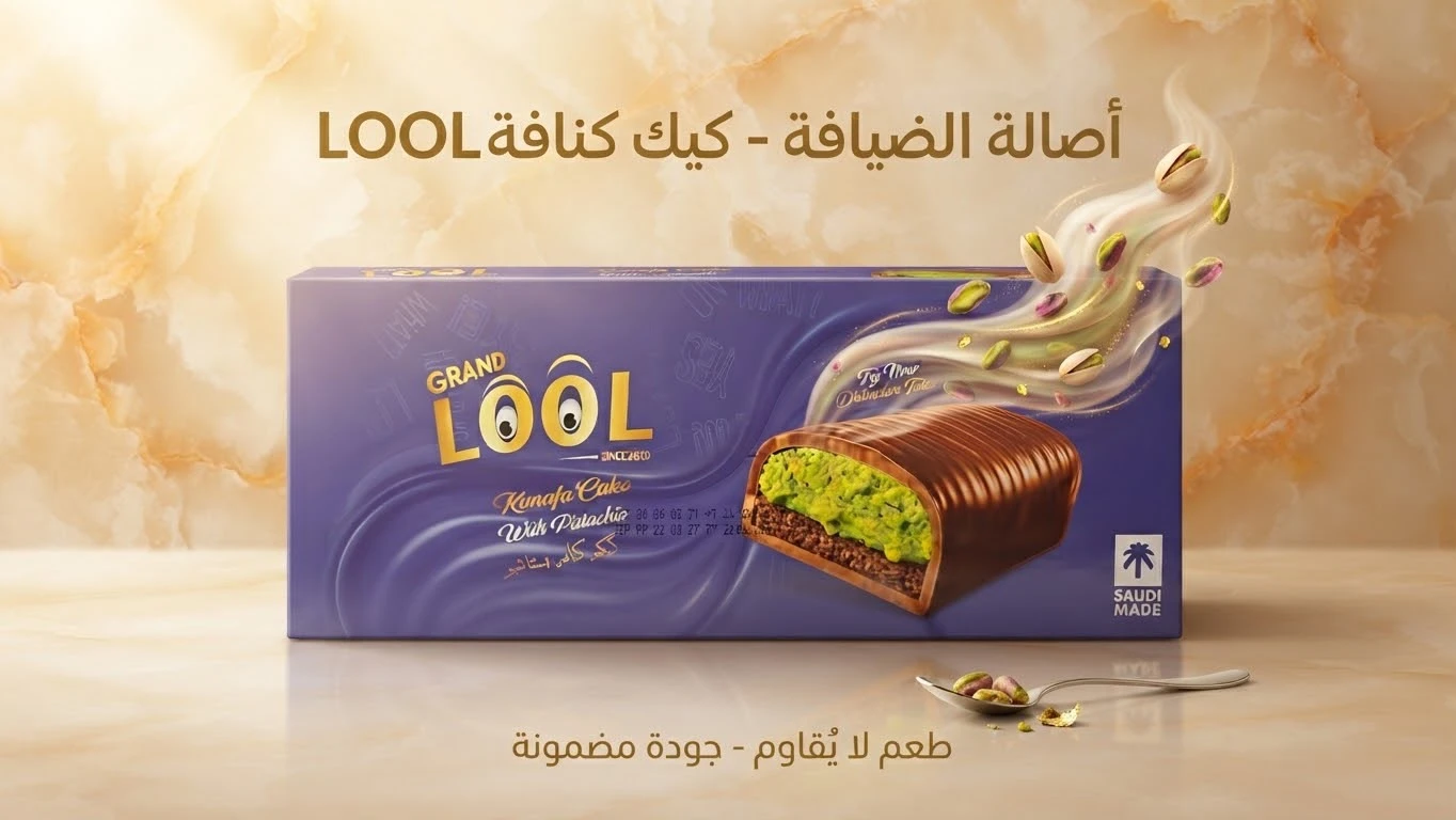 5* Pistachio Kunafa Cake 35g - LOOL