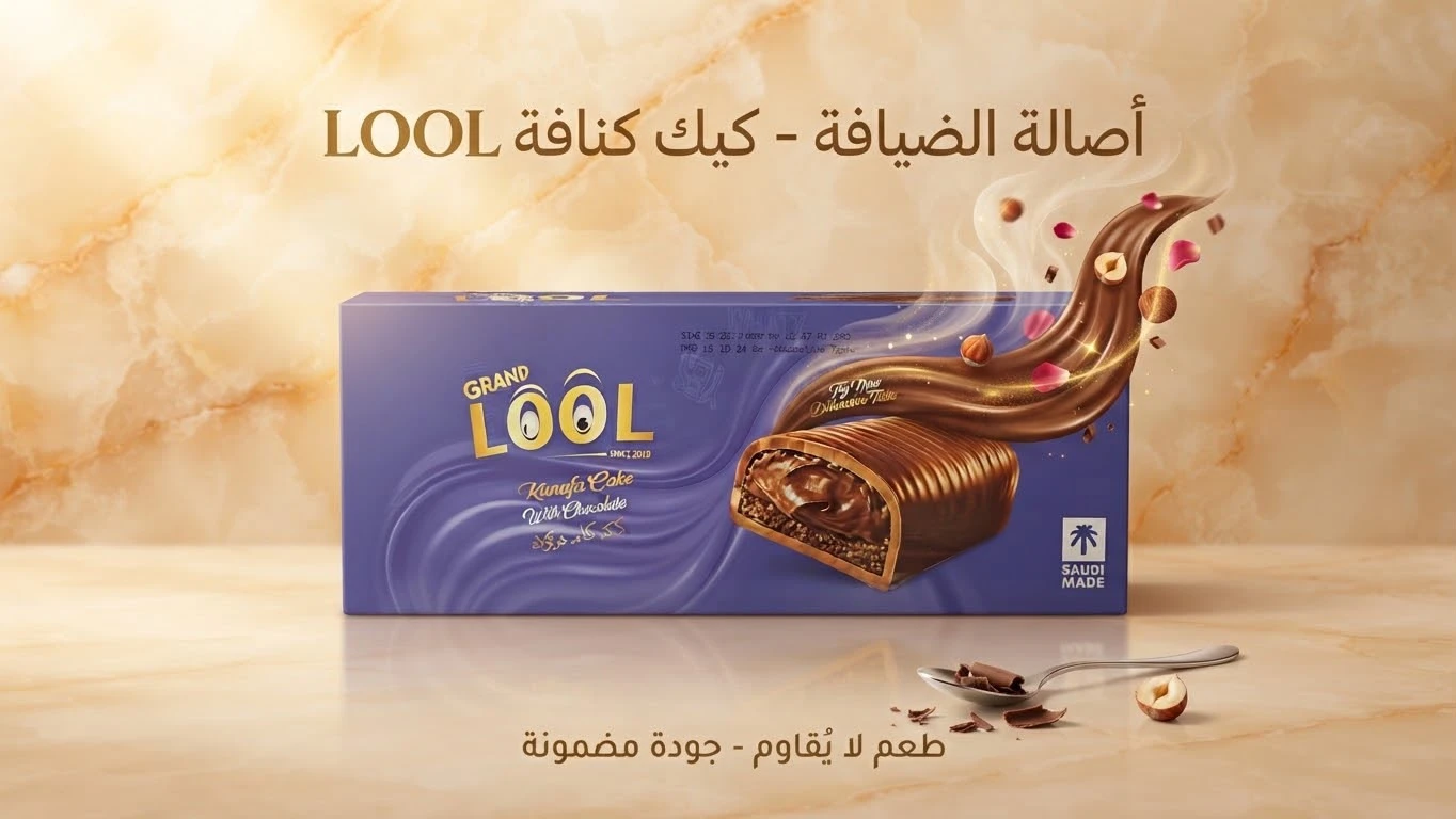 5* Chocolate Kunafa Cake 35g - LOOL