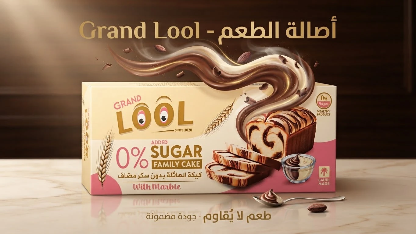 Family Marble Cake (No Added Sugar) 220g - LOOL