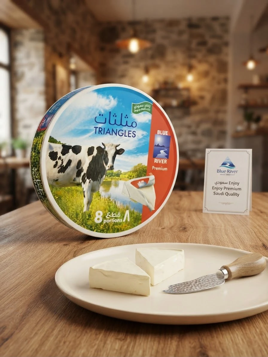 Triangle Cheese (8 portions) - BLUE RIVER