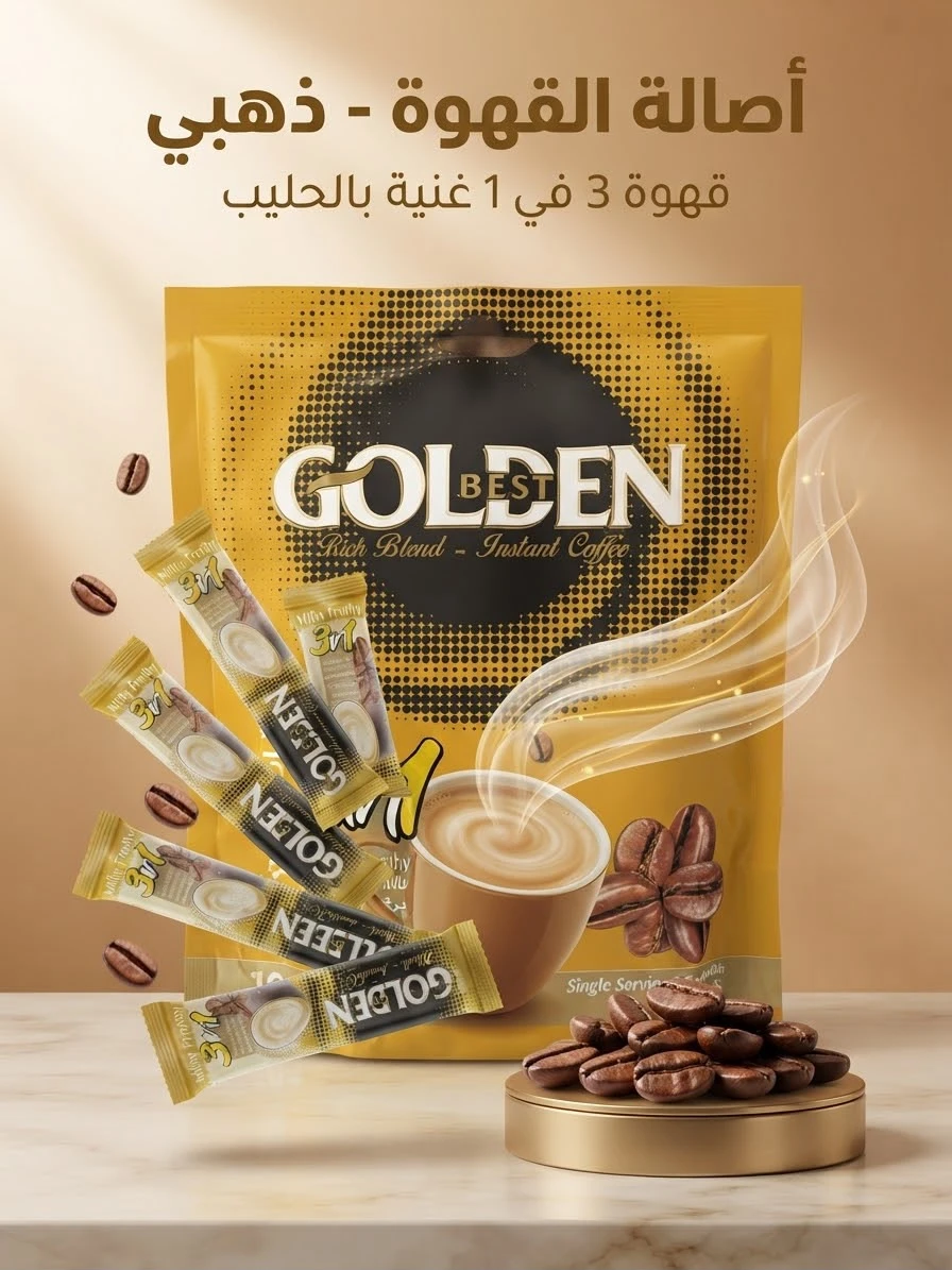 3in1 Milky Coffee 10pcs*18G - GOLDEN BEST